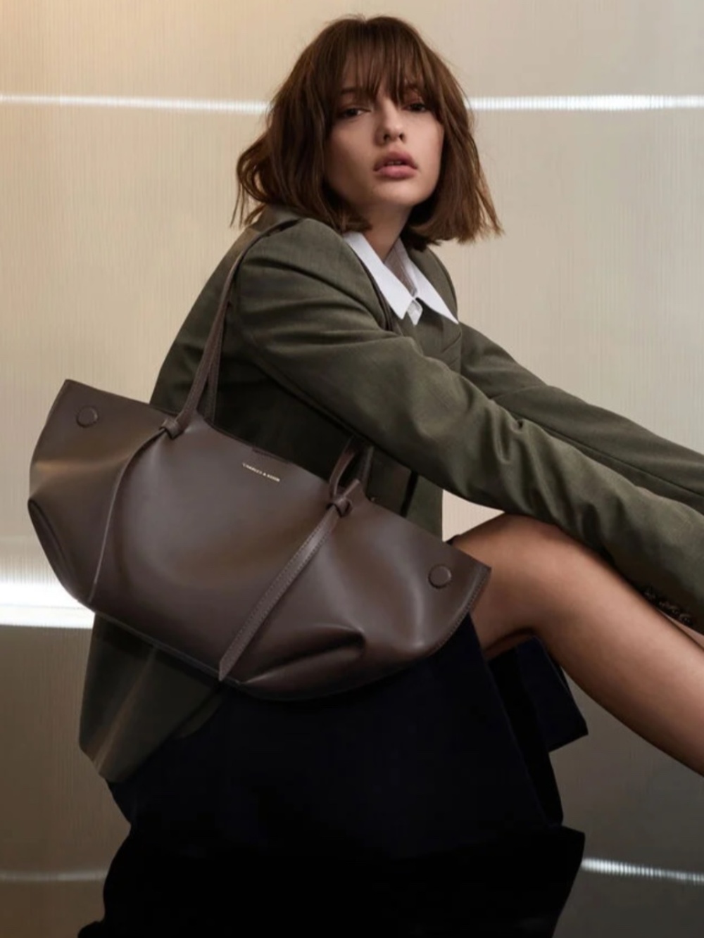 Calla Tote Bag - Espresso Brown - Picture 2 of 7